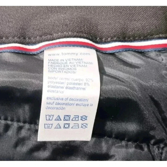 Tommy Hilfiger 14 Womens The Flex Heritage Slim‎ Pants High Rise - Picture 10 of 10